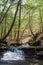 Waterfalls at Plotter Kill Nature Preserve in Rotterdam New York.