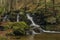 Waterfalls on river Cista in Krkonose mountains