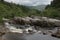 Waterfalls on the River Orchy, Glen Orchy, Argyll and Bute, Scotland