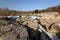 The waterfalls of Sautadet - La-Roque-sur-Ceze - Gard - Occitanie - France