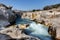 The waterfalls of Sautadet - La-Roque-sur-Ceze - Gard - Occitanie - France