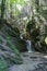 Waterfalls at Seven Ladders Canyon in Romania