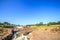 Waterfalls in Sioux Falls, South Dakota, USA