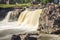 Waterfalls in Sioux Falls, South Dakota, USA