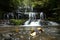 Waterfalls in south island in New Zealand