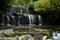 Waterfalls in south island in New Zealand