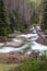 Waterfalls at stream Studeny potok in High Tatras, Slovakia