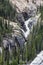 Waterfalls in the Sunwapta Valley and Skywalk