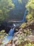 waterfalls trees in ioannina perfecture iliochori village greece