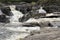 Waterfalls, waterfall of Orchy in the Highlands of Scotland