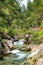 Waterfalls in the Weissbachschlucht in Chiemgau Bavaria