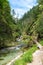 Waterfalls in the Weissbachschlucht in Chiemgau Bavaria