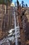 Waterfalls in Yosemite park AMERICA