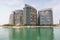 Waterfront building in Abu Dhabi
