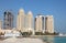 Waterfront buildings in Doha