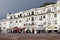 Waterfront buildings in Tangier, Morocco