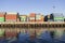 Waterfront Cargo Containers