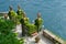 The waterfront entrance of the famous Villa del Balbianello, Lenno, Lombardia, Italy