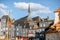 Waterfront in Honfleur town, France