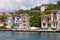 Waterfront Houses Along The Bosphorus Strait