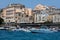 Waterfront of the Ortigia island in Sicily, Italy