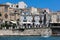 Waterfront of the Ortigia island in Sicily, Italy