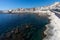 Waterfront of the Ortigia island in Sicily, Italy