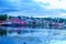 Waterfront and port of the historic town Lunenburg