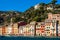 The waterfront of Portofino with its typical colored houses