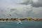 The waterfront at San Miguel on Cozumel