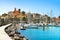 Waterfront of small town of Talamone. Grosseto region, Tuscany,