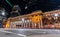 Waterfront Station at night. Vancouver, BC, Canada.