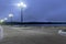 Waterfront street at night - Flores, Peten, Guatemala