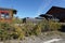 Waterfront trolley rail track in Whitehorse