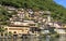 Waterfront view village on Lake Lugano. Switzerland