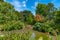 Watergarden at Christchurch Botanic garden in New Zealand