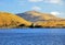 Waterhouse and Carnedd y Cribau across Llyn Llydaw