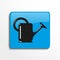 Watering can. Symbol. Vector icon.