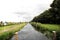 watering canal Ringvaart of th Zuidplaspolder in Nieuwerkerk aan den IJssel