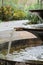 Watering fountain in park