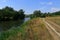 The Wateringbury countryside along the River Medway