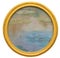 Waterlilies round, circular painting by impressionist Claude Monet