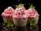watermelon cupcakes