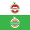 Watermelon Design, Fresh Fruit Logo, Watermelon Plantation Vector