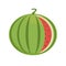 Watermelon flat icon 2