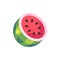 Watermelon flat icon. Slot machine symbol