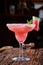 Watermelon frozen cocktail