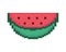 watermelon fruit pixel