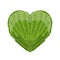 Watermelon heart shape for your design