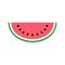 Watermelon icon, simple design, Watermelon icon clip art.